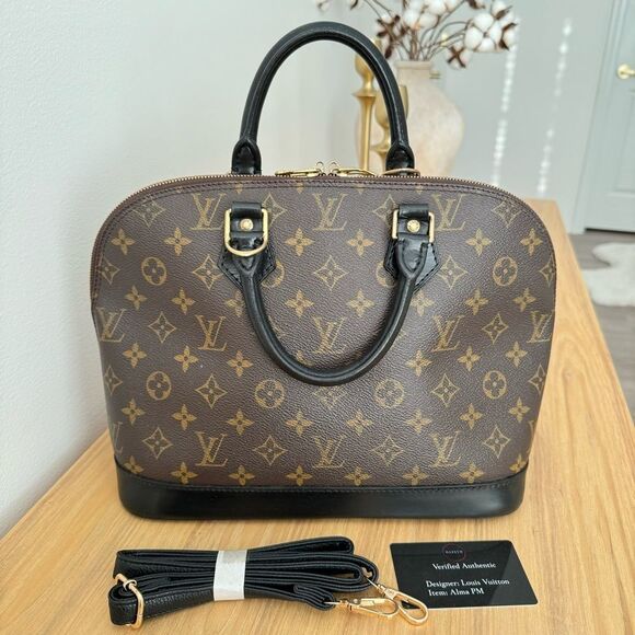 ✅AUTHENTIC✅LOUIS VUITTON ALMA PM - Picture 5 of 15